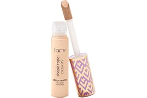 tarte shape tape creamy concealer – Full-Coverage, Hydrating, Natural Matte Finish Formula for Under Eye, Dark Circles, Fine Lines, Redness, Dermatologist-Tested, Vegan, Cruelty-Free