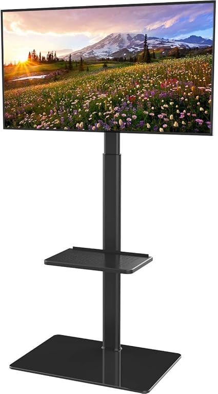 Amazon Com Universal Floor Tv Stand With Mount For 19 To 42 Inch