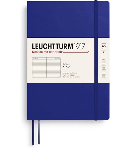 Amazon.com : LEUCHTTURM1917 372932 Notebook 411 Medium (A5