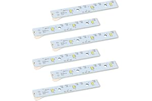 CHYKUANG Upgraded WR55X26671 Refrigerators LED Light Board Compatible with GE Refrigerators GE Freezer, Replacement Part PS11767930 AP6035586 4468532 EAP11767930 PD00048392 (6 Pcs)