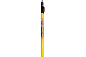 Premier 4' - 8' Extension Pole w/Push Button Lock, Fiberglass & Stainless Steel, 83048