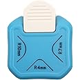 3 in 1 Corner Rounder Punch, Paper Hole Punch 4mm 7mm 10mm 3-Way Corner Rounder Cutter for Paper Crafts, DIY Projects, Photo Cutter, Laminate, Crafting Handmade Activity,Card Making and Scrapbooking