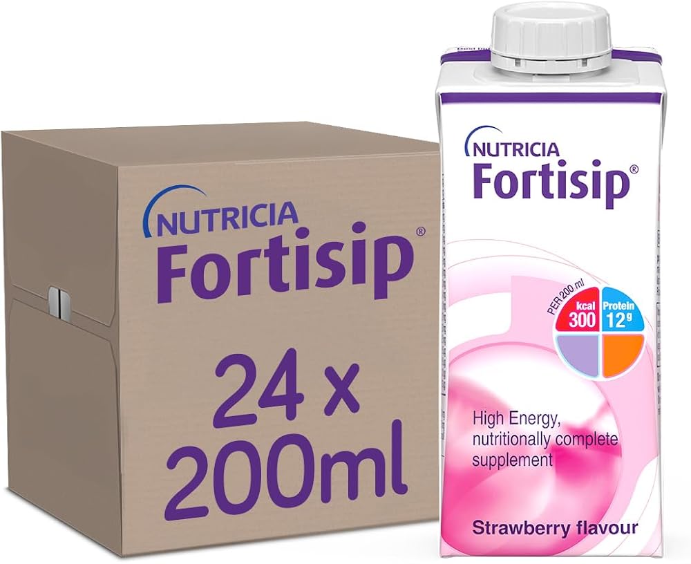Fortisip Bottle Strawberry 200ml x24 Fortisip Brand Medical Nutrition