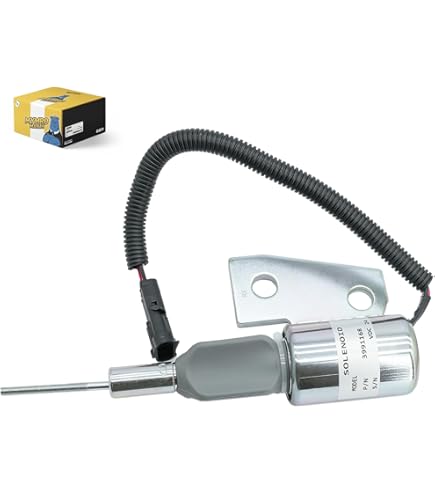 Cummins 5.9L Fuel Shut Off Solenoid | 12V Diesel Stop Solenoid Replacement For 6BT 4BT Engines