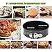 Instant Pot Accessories Set/Non-stick Springform Pan, Including Steamer Basket/Egg Steamer Trivet (Steaming Stand) / 50 Pcs Parchment Paper/Cooking Mitts/Dish Clip Fits 5,6,8 Qt Instant Pot