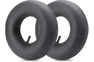 SIMEIQI 3.50/4.00-6'' Replacement Inner Tube with TR13 Straight Valve Stem for 4.10/3.50-6,13x4.00-6,13x5.00-6 Wheelbarrows, Mowers, Generator,Hand Trucks and More