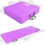 OZE SPORTS Gymnastic Tumble Exercise Mat 6FT Tri Folding Non Slip PU view 2
