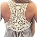 Lace Camisole,Hemlock Women Sleeveless Blouse Shirt Short Tank Top Sexy Sport Vest (M, Gray)