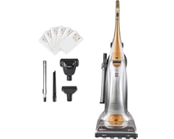 Kenmore BU1017 Pet Friendly Lightweight Bagged Upright Beltless Vacuum Cleaner 3-Motor Power Suction with Pet Handi-Mate, Tri