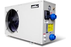 villastar Pool Heater for Above Ground Pool, Pool Heater, Pool Heat Pump 30000 BTU/hr, Pool Heater for Inground Pools, Up to 10000gallons, 220V Pool Heater Above Ground