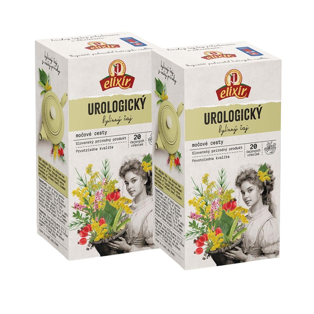Urological Tea: Soothe and Support Your Urinary Tract Comfort - Kidneys & Bladder (2 Pack, 40 Tea Bags 80g)