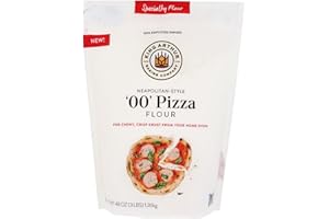 King Arthur, ’00’ Pizza Flour, Specialty Flour, Blend of 100% American-Grown Wheat, Non-GMO Project Verified, 3 Pounds(Pack of 4)