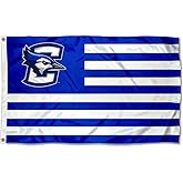 Creighton Bluejays Stars and Stripes Nation Flag