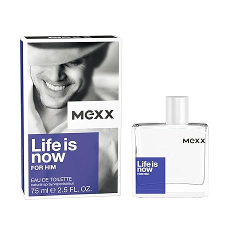 Mexx Life is now for him Eau de Toilette Vapo, 1er Pack 75ml