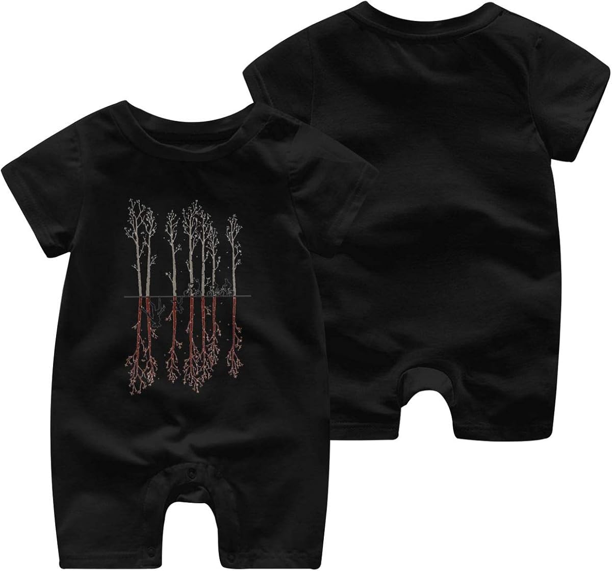 stranger things baby onesie