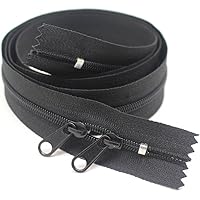 Zipper Tape MebuZip 2PCS #5 27 Inch Separating Jacket Zippers