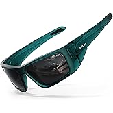 ACBLUCE Polarized Fishing Sunglasses for Men Women - Floating Wrap Around Sport Glasses for Surfing Running Driving
