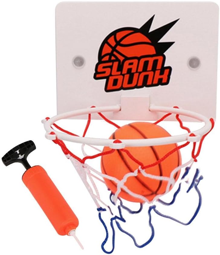 Welltobuy Children Removable Basketball Stand Indoor Kids Sports Toy Hanging Shooting Frame Basketball Board for Childs Adult