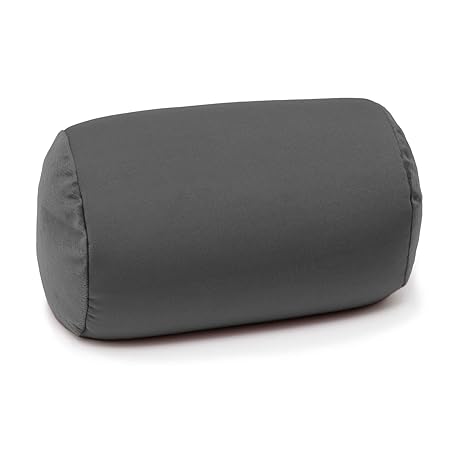Wometo Microbead Neck Roll Pillow Plush Ends 30x20cm 12x7inch