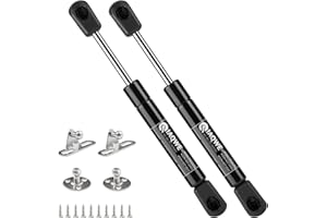 7Inch 18Lb/80N Gas Spring Struts Lift Supports for Lightweight Rv Cabinet Door Storage Tool Toy Box Sentry Safe Lid by IAQWE