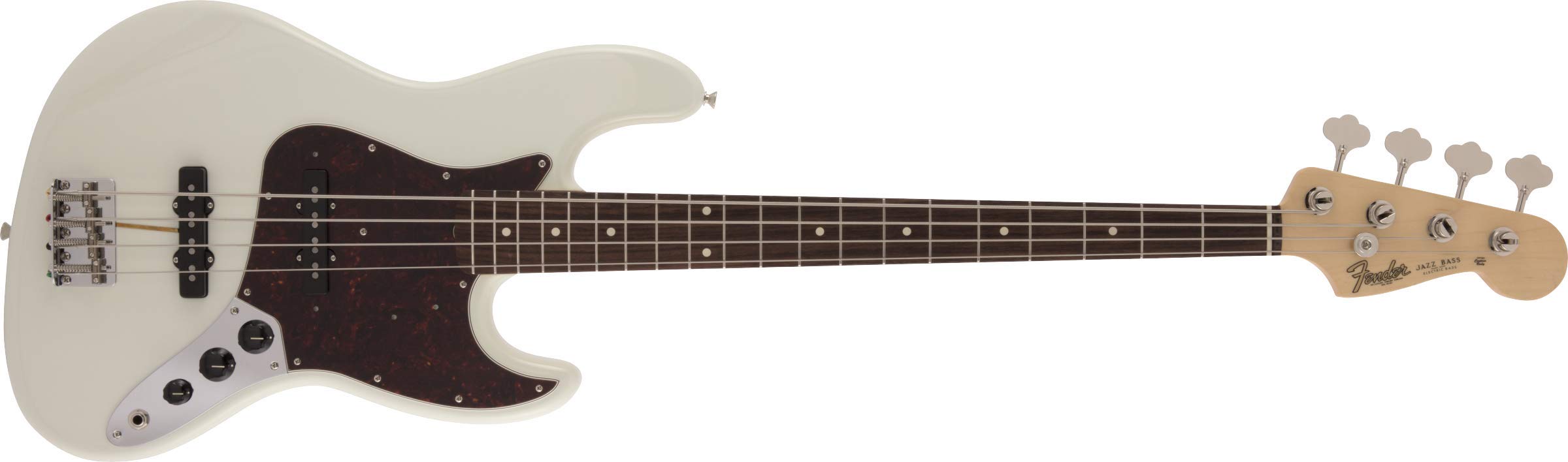 Fender Japan Traditional II 60s Jazz Bass with Rosewood FB in Olympic Fender Japan Traditional II 60s Jazz Bass with Rosewood FB in Olympic
