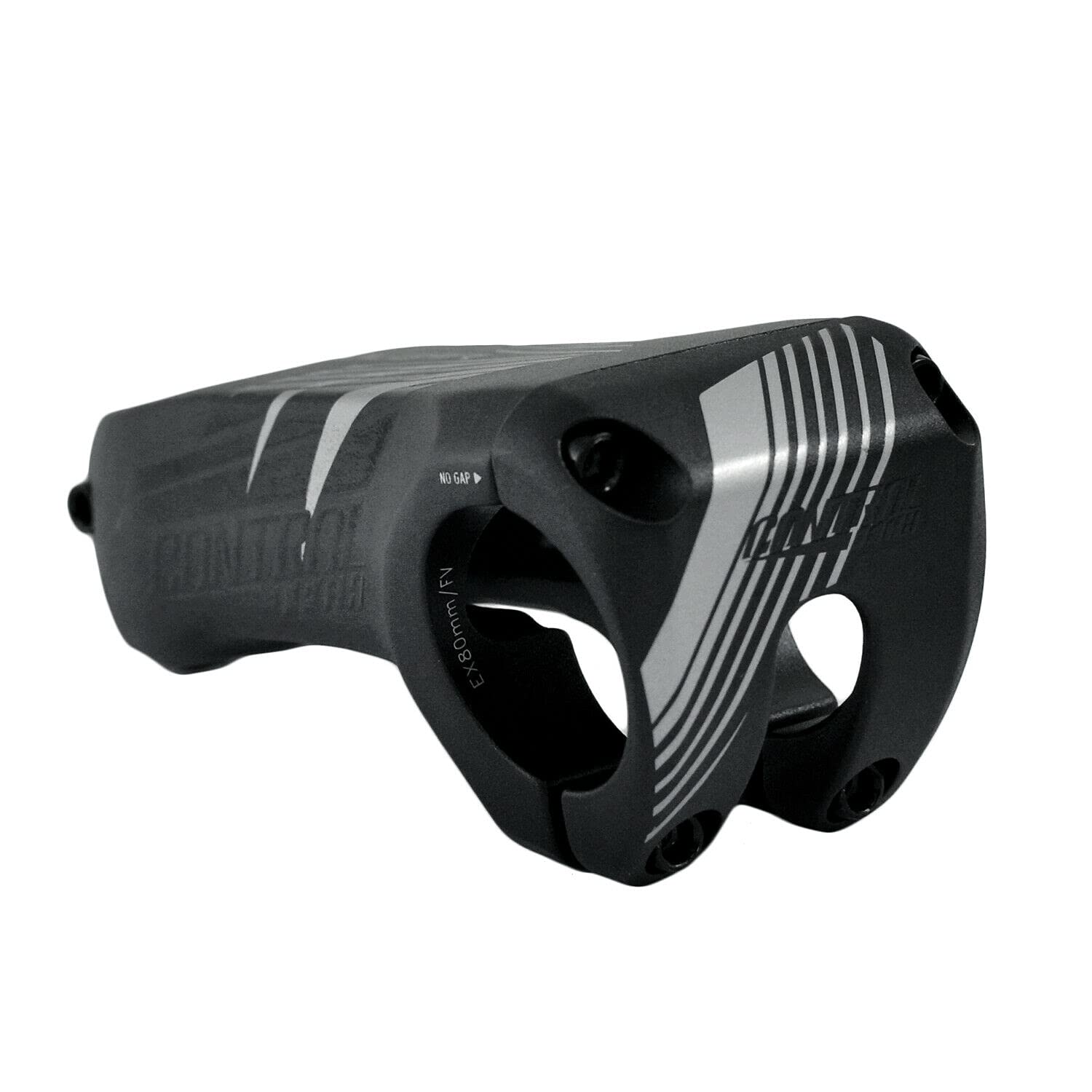 CONTROLTECH Cougar Integrated -8° Drop Stem 31.8x80mm, Black, CH2453