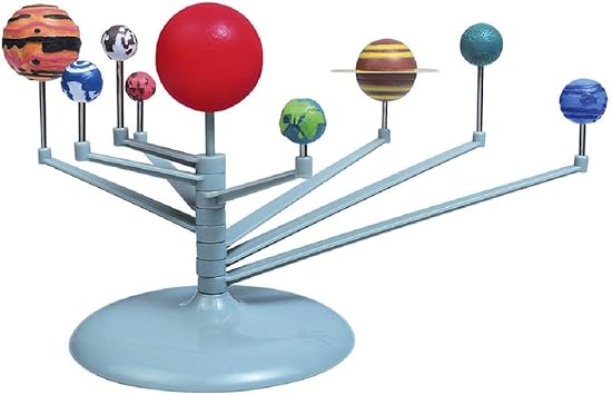 Akrobo DIY Solar System Planet Model Building Toy - Multi Color