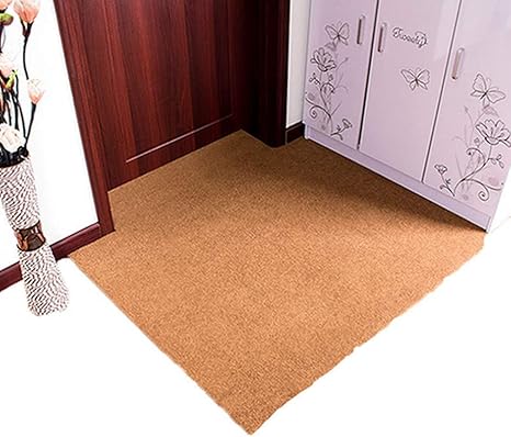 Amazon 洗える 玄関マット キッチンマット 90 1cm 室内 屋外用ドアマット 洗える 北欧 滑り止め ラグマット エントランスマット 玄関マット 90 100 おしゃれ かわいい 屋内 キャメル リビング用 居間用 おしゃれ 玄関マット オンライン通販