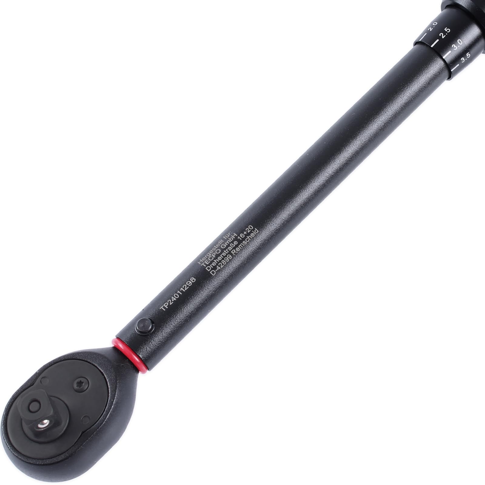 TECPO Drehmomentschlüssel 3/8" 10-60Nm Werkzeug + Ratsche 3