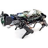 Freenove Robot Dog Kit for Raspberry Pi 5 4 B 3 B+ Zero 2 W, Walking, Self Balancing, Face Recognition, Ball Tracing, Ultraso