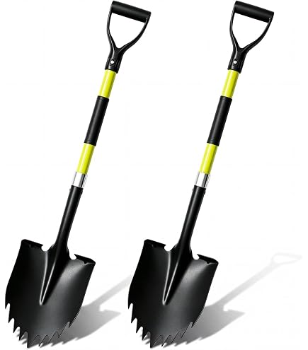 Amazon.com : Krazy Beaver Shovel (Black Textured Head/Black Handle