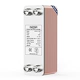 ALORAIR 4"x12" 40 Plates Heat Exchanger with 1" MPT
