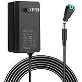 Auplf 12V Power Supply Adapter, UL-Listed 100V-240V