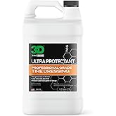 3D Ultra Protectant Tire Shine Spray – Water-Based High Gloss Tire Dressing | Long Lasting UV Protection for Rubber & Vinyl | No Sling | Made in USA |1 Gallon