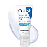CeraVe Ultra-Light Moisturizing Gel, Niacinamide Face Moisturizer, 1.75oz | Oil-Free Hyaluronic Acid &amp; Ceramide Gel Skin Care Formula Hydrates To Act As A Lightweight Moisturizer For Oily Skin