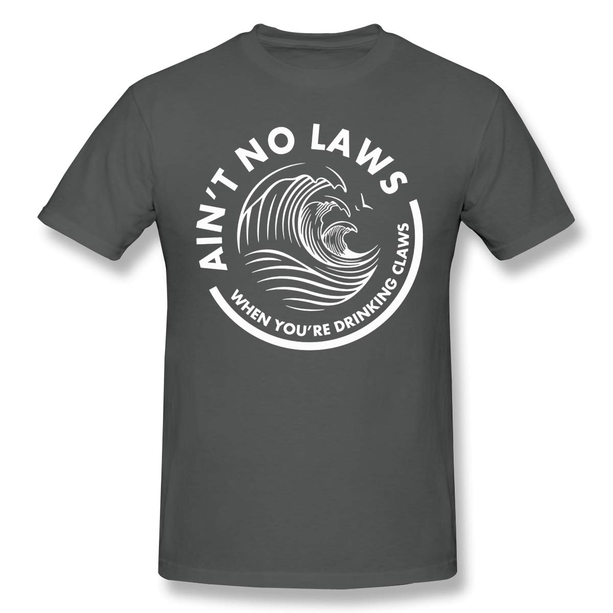 Kangbaodan S Ain T No Laws When You Re Drinking Claws Humor Running Deep Heather T Shirts 