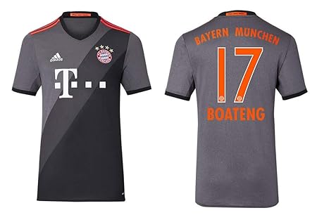FCB Trikot Kinder 2016-2017 Away - Boateng 17
