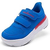 Boys Kids Orthopedic Tennis Shoes: Wide Toe Box Comfortable Casual Arch Support Plantar Fasciitis Running Sneakers, Corrective Orthotic Athletic School Sport Walking Shoes for Foot and Pain Relief