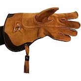 MEDENTRA Falconry Glove Suede Double Skinned Fleece Eagle Birds Hawk Raptor Animal Handling