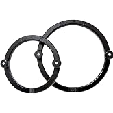 Martelli - Free Motion Quilting, Sewing, &amp; Embroidery Hoops &amp; Gripper Rings - 8 &amp; 11 inch - Sewing Quilting Room Supplies, Accessories, notions - Embroidery Design Hoops