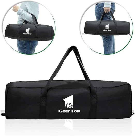 Amazon Geertop テント収納バッグ 収納袋 軽量 バッグ キャリーバッグ ケース 耐摩耗 破れにくい 防水 携帯用 交換用 キャンプ ツーリング スポーツ アウトドア サイズ 70 X 25 X 25cm Geer Top テントアクセサリー