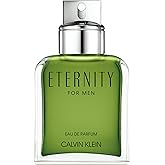 Calvin Klein Eternity Eau de Parfum – Woody Men's Cologne – With Notes of Sage, Cypress & Suede Accord – Long Lasting Fragrance