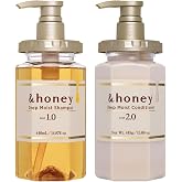 &amp;honey Deep Moist Shampoo &amp; Conditioner Set 440mL+450g/14.87.fl.Oz+15.69Oz (Shampoo and Conditioner Set)