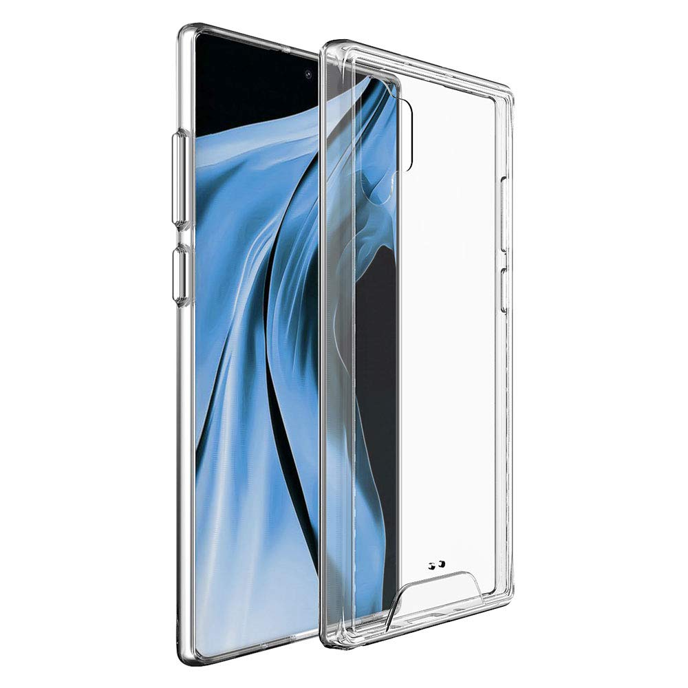 TECHGEAR Galaxy Note 10 Plus Case [Fusion HD] Shockproof, Slim & Light, Protective, Fused Gel Bumper & Clear Hard Back Case Cover with Soft Touch Keys Designed for Samsung Galaxy Note 10+, Note 10+ 5G