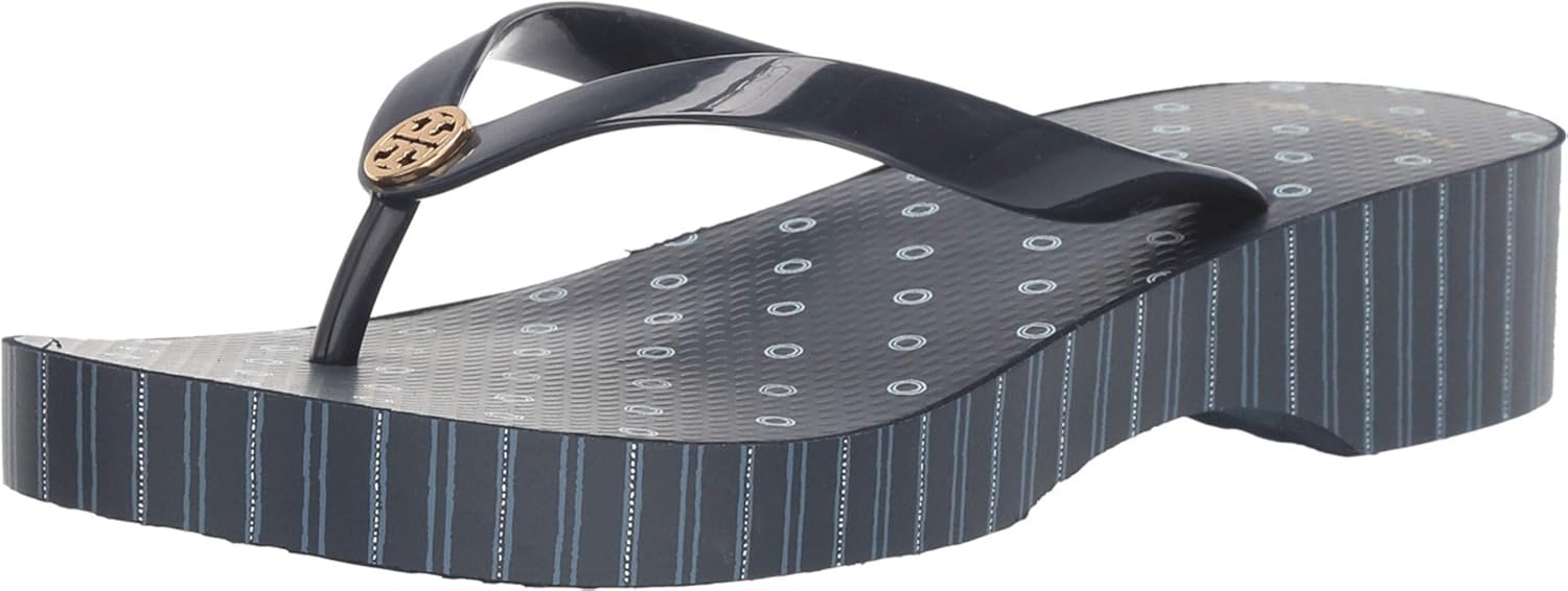 tory burch wedge flip flops