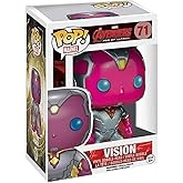 Funko Pop Marvel Avengers Age of Ultron Vision Metallic Exclusive Vinyl Bobblehead Figure