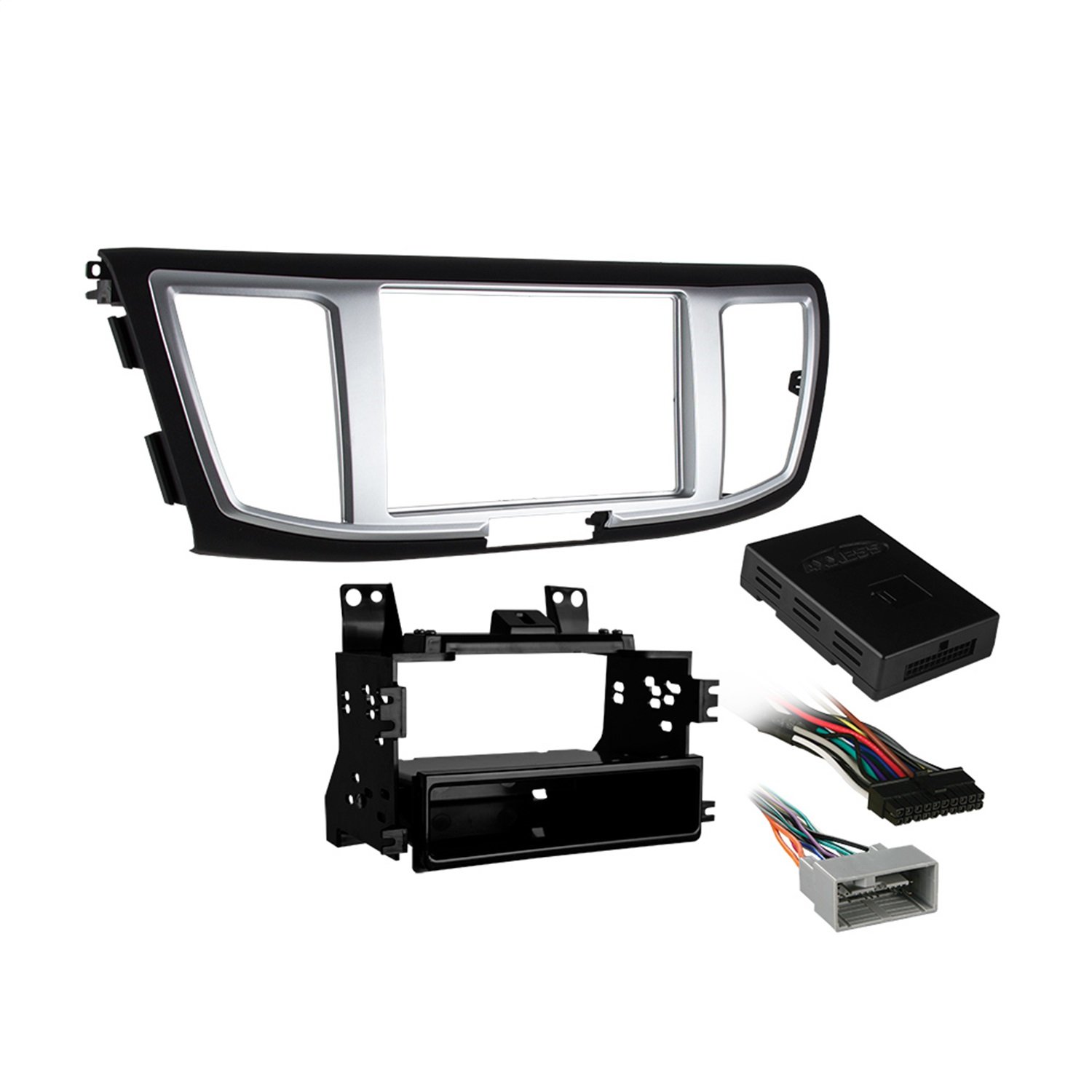 Metra 99-7804B Single/Double DIN Installation Kit with Display for Select 2013-Up Honda Accord Vehicles (Black)