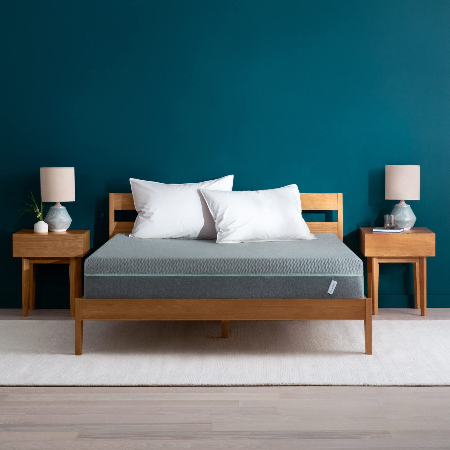 Tuft & Needle Mint Medium Firm Queen Size Adaptive Foam Mattress in a Box, Cooling Pressure Relief, Supportive, 100 Night Trial, Fiberglass-Free, CertiPUR-US, 10-Year Limited Warranty