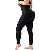 BampooPanPa Seamless Shapewear High-Waisted Butt Lifting Shaper Thigh Slimmer for Women Tummy Control Workout Gym Yoga Pants