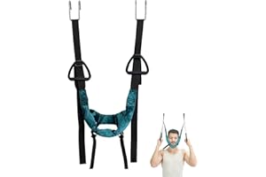 Neck Stretcher Cervical Traction Device for Decompression Home Physical Therapy, Portable Neck Stretcher Hammock